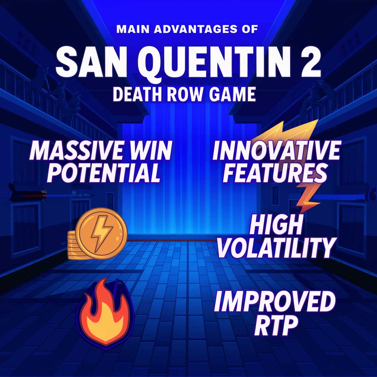 San Quentin 2: Death Row slot machine game